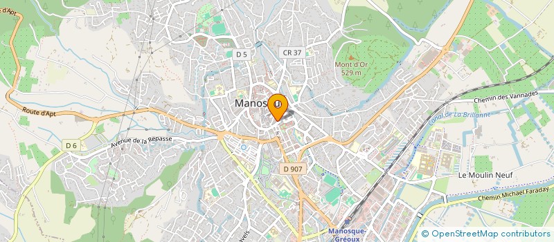 localisation de l'entreprise MADAME NAOMIE CAMMARATA à MANOSQUE