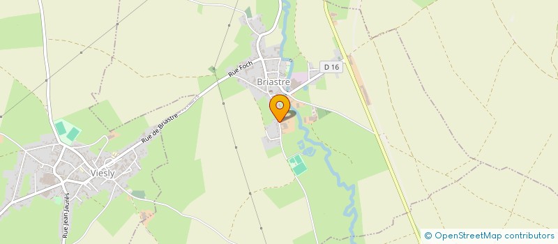 localisation de l'entreprise MADAME NAOMIE CARRE  BRIASTRE