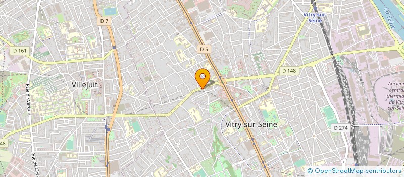 localisation de l'entreprise MADAME NAOMIE IKOLI  VITRY-SUR-SEINE