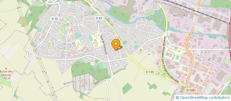 localisation de l'entreprise MADAME NAOMIE KAMGA  BEAUVAIS