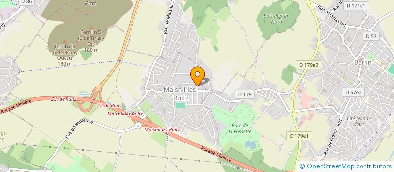 localisation de l'entreprise MADAME NAOMIE LEPRETRE  MAISNIL-LES-RUITZ