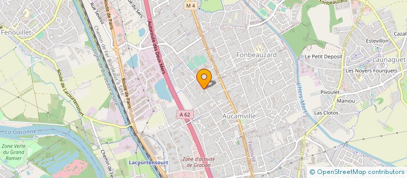 localisation de l'entreprise MADAME NAOMIE LOUBOUNGOU NOMBO à AUCAMVILLE