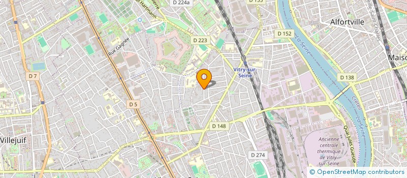 localisation de l'entreprise MADAME NAOMIE LUZOLO KETI à VITRY-SUR-SEINE