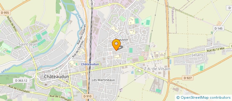 localisation de l'entreprise MADAME NAOMIE SAGESSE à CHATEAUDUN