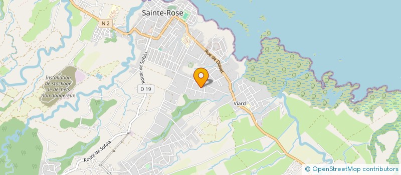 localisation de l'entreprise MADAME NAOMIE SAPOTILLE  SAINTE-ROSE