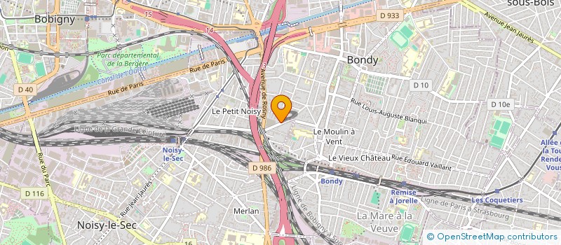 localisation de l'entreprise MADAME NAOMIE TISSOT à NOISY-LE-SEC