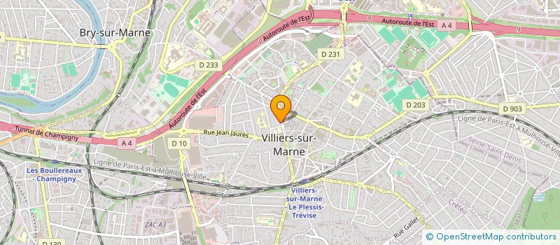 localisation de l'entreprise MADAME NAOMY PETRO à VILLIERS-SUR-MARNE