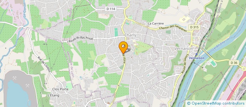 localisation de l'entreprise MADAME NAOUAL ABA  CHARLY