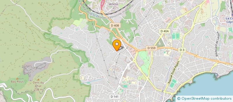 localisation de l'entreprise MADAME NAOUAL DAOUDI à LA CIOTAT