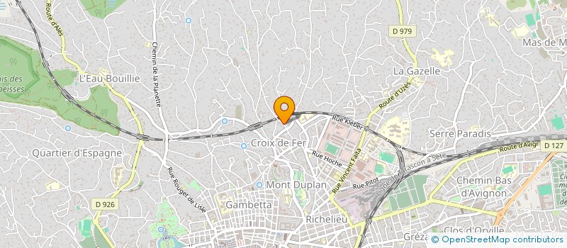 localisation de l'entreprise MADAME NAOUAL HADDOUCH  NIMES