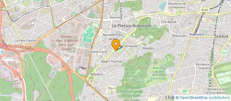 localisation de l'entreprise MADAME NAOUAL LINDA BENALI à LE PLESSIS-ROBINSON