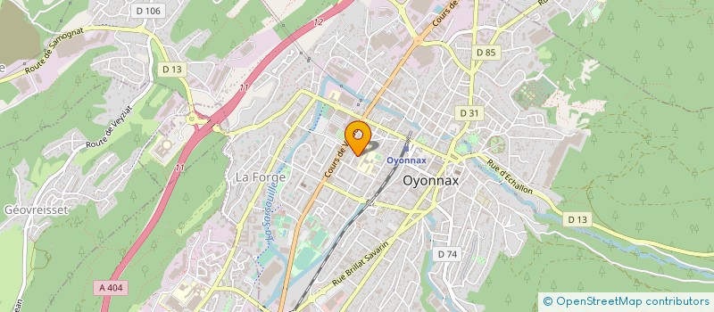 localisation de l'entreprise MADAME NAOUAL RAIS à OYONNAX