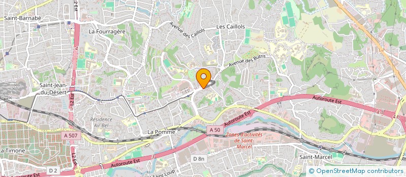 localisation de l'entreprise MADAME NAOUAL ZOUAOUI à MARSEILLE