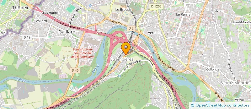 localisation de l'entreprise MADAME NAOUALE AZEHANA  ETREMBIERES