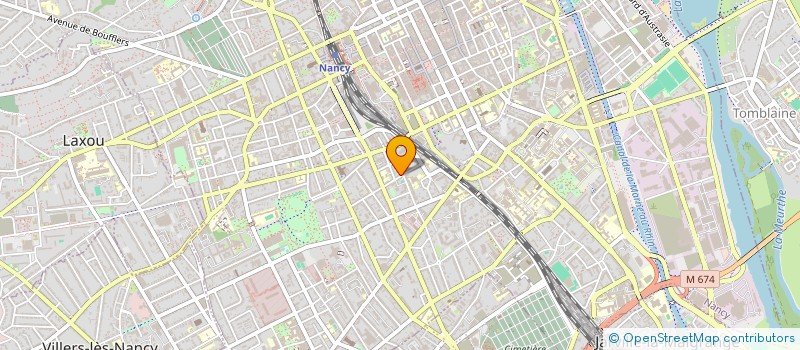 localisation de l'entreprise MADAME NAOUEL HAMOU  NANCY