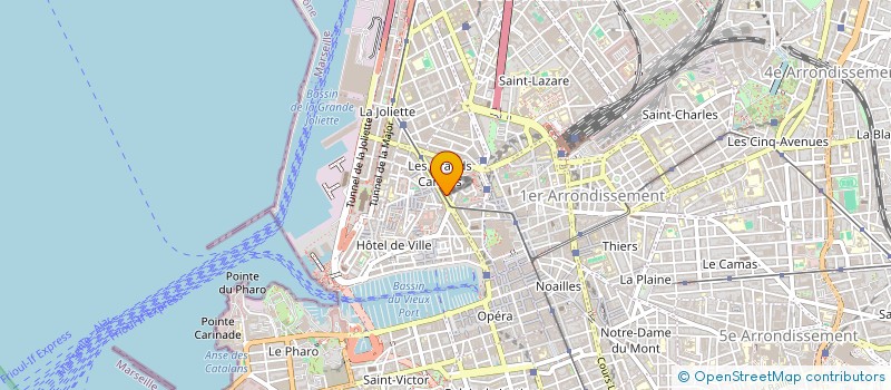 localisation de l'entreprise MADAME NAOUEL HELLOUB à MARSEILLE