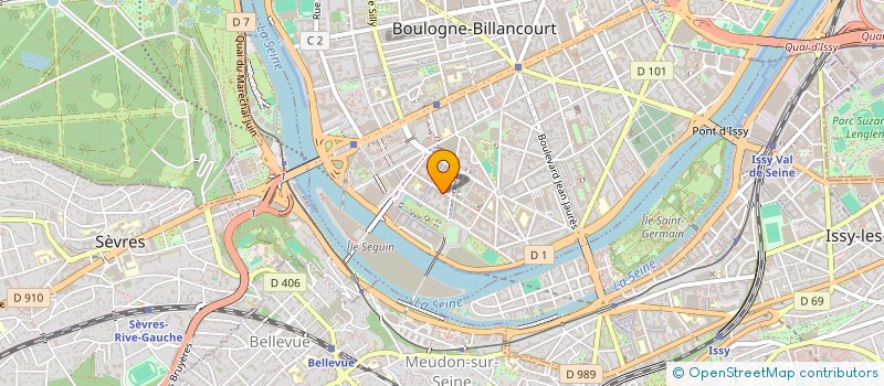 localisation de l'entreprise MADAME NAOUIL BEL MEDDAH à BOULOGNE-BILLANCOURT