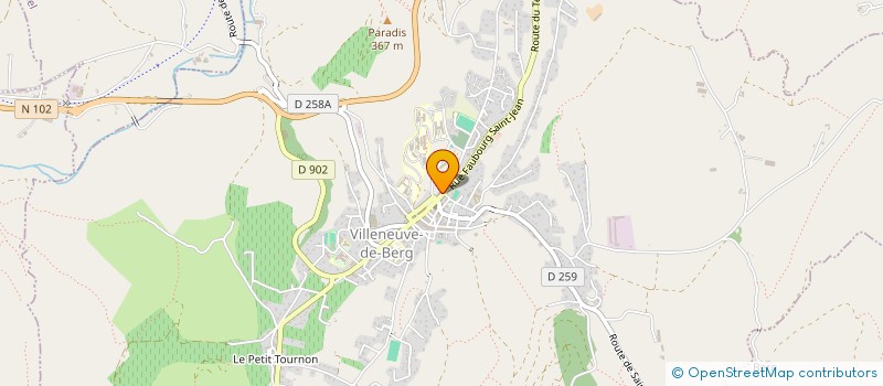 localisation de l'entreprise MADAME NARA HAN  VILLENEUVE-DE-BERG