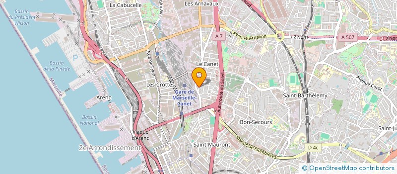 localisation de l'entreprise MADAME NARCISA-ADELINA GRANCEA à MARSEILLE