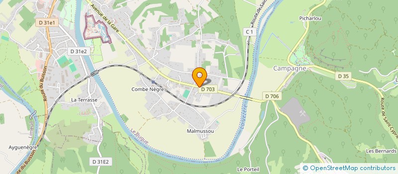 localisation de l'entreprise MADAME NARCISA MONTALVO QUINCHIGUANGO  LE BUGUE