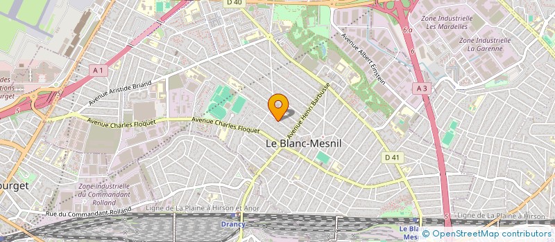 localisation de l'entreprise MADAME NARCISA POP à LE BLANC-MESNIL