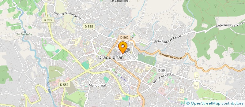 localisation de l'entreprise MADAME NARENDRA SINGH  DRAGUIGNAN