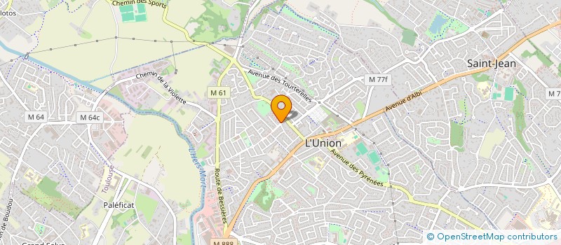 localisation de l'entreprise MADAME NARGES JAFARI à L'UNION