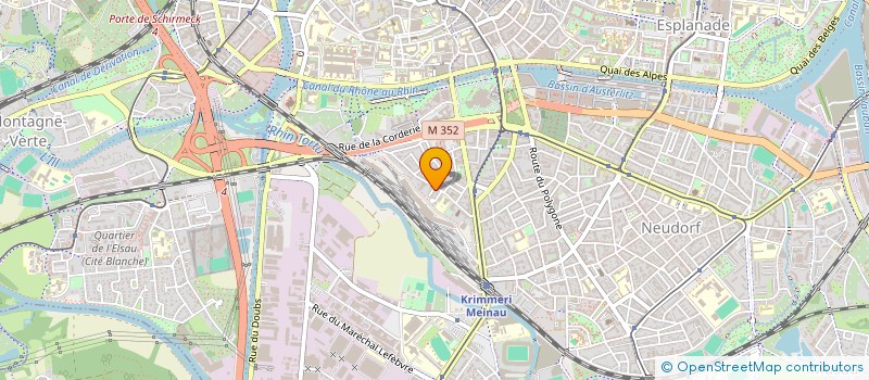 localisation de l'entreprise MADAME NARGES MIRNEZHAD à STRASBOURG