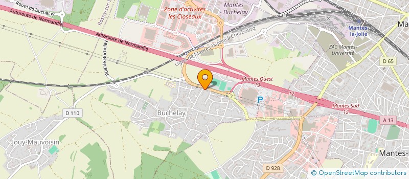 localisation de l'entreprise MADAME NARIMA DJERTEL  BUCHELAY