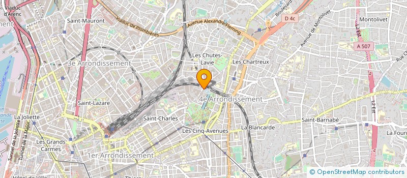 localisation de l'entreprise MADAME NARIMA KEBAILI à MARSEILLE