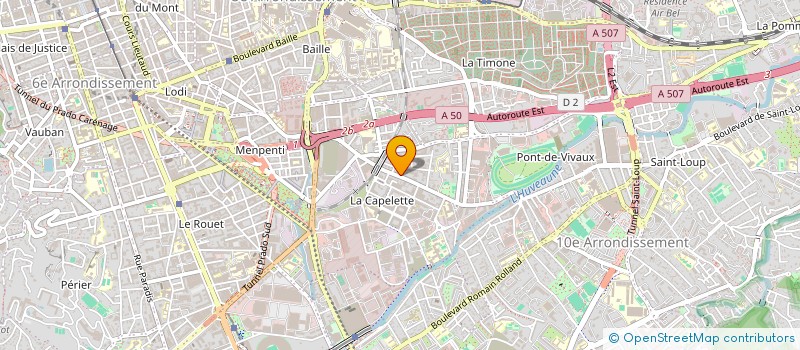 localisation de l'entreprise MADAME NARIMANE AIBECHE à MARSEILLE