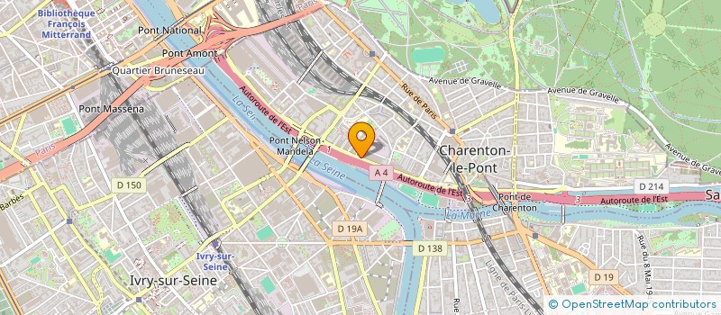 localisation de l'entreprise MADAME NARIMANE MEGUEDAD  CHARENTON-LE-PONT