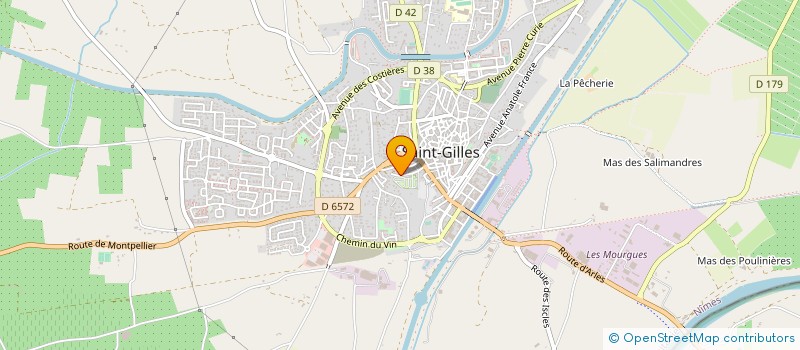 localisation de l'entreprise MADAME NARIMENE AMAIRIA  SAINT-GILLES