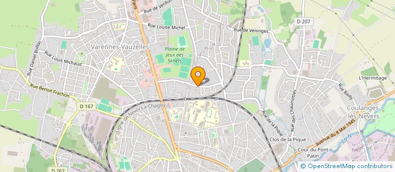 localisation de l'entreprise MADAME NARINE KAMALYAN à COULANGES-LES-NEVERS