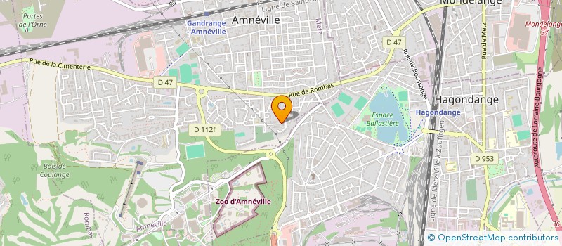 localisation de l'entreprise MADAME NARINE KHATCHATURIAN  AMNEVILLE