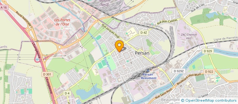 localisation de l'entreprise MADAME NARINE MELIKIAN  PERSAN