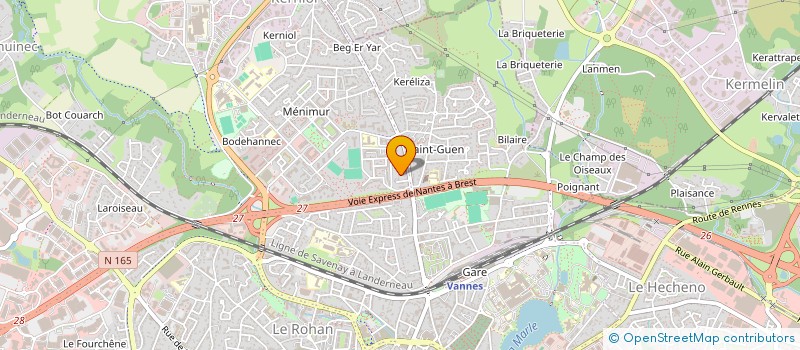 localisation de l'entreprise MADAME NARINE VASILYAN à VANNES