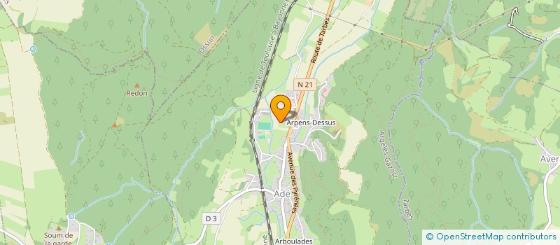 localisation de l'entreprise MADAME NARJES BAKRAOUY  ADE