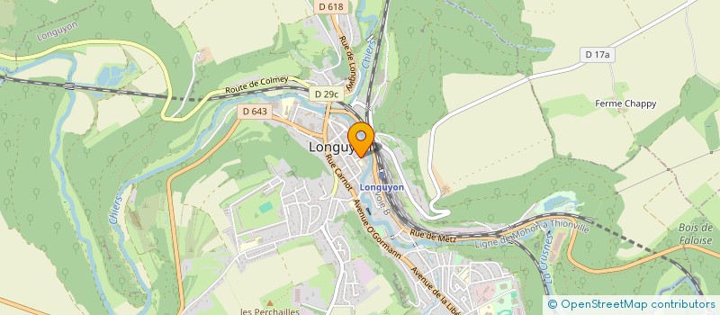 localisation de l'entreprise MADAME NARJES SOLTANI SARVESTANI  LONGUYON