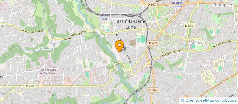 localisation de l'entreprise MADAME NARJES SOUIED  TASSIN-LA-DEMI-LUNE