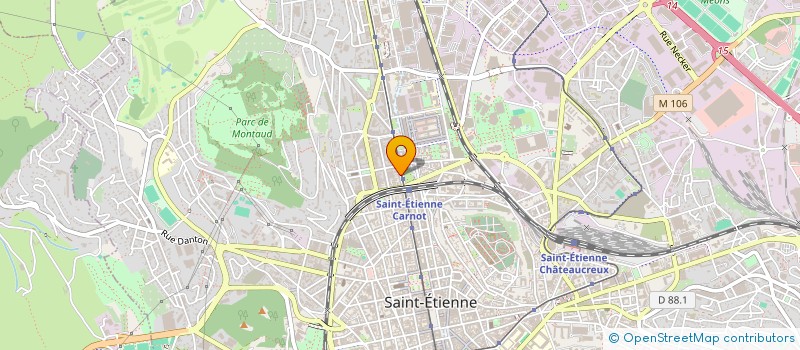 localisation de l'entreprise MADAME NARJISSE EL BAIG  SAINT-ETIENNE