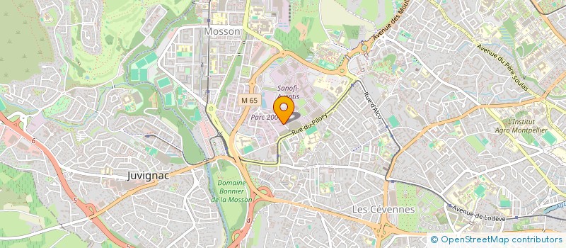 localisation de l'entreprise MADAME NARMANDAKH BAYARAA à MONTPELLIER