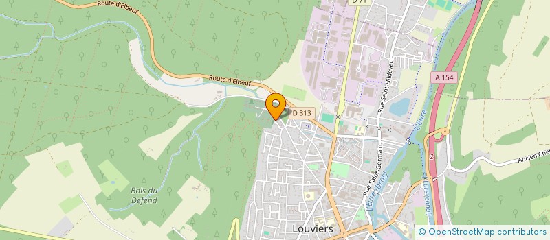 localisation de l'entreprise MADAME NARMIN SALAI  LOUVIERS