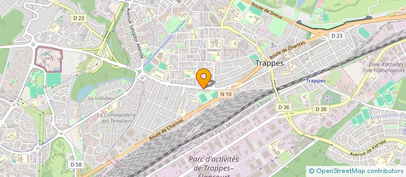 localisation de l'entreprise MADAME NARY PUNG à TRAPPES