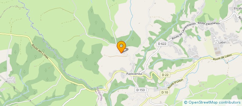 localisation de l'entreprise MADAME NARYMANE BENMILOUD  HASPARREN