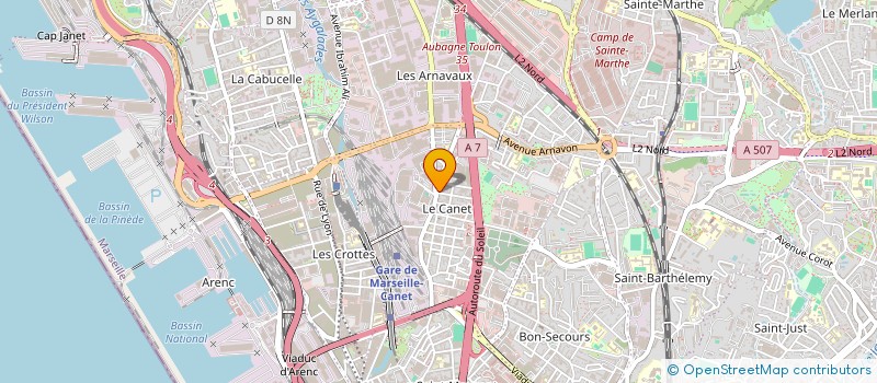 localisation de l'entreprise MADAME NASILA LAMRANI à MARSEILLE