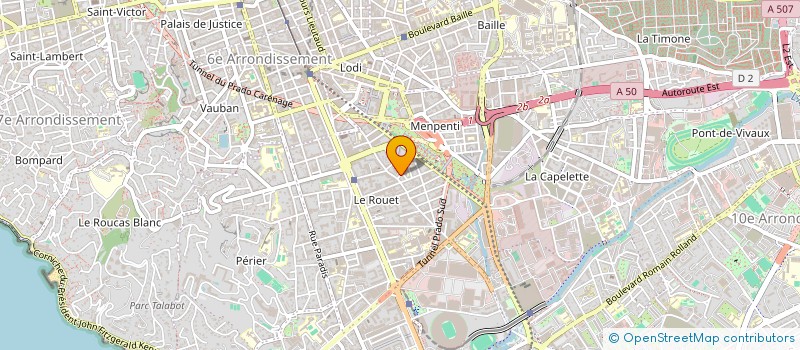 localisation de l'entreprise MADAME NASIMA EL KHALDOUNY à MARSEILLE