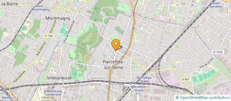 localisation de l'entreprise MADAME NASIMA SHEMA KHATUN  PIERREFITTE-SUR-SEINE