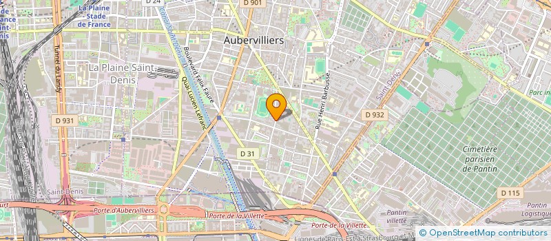 localisation de l'entreprise MADAME NASIMA SIKDER  AUBERVILLIERS