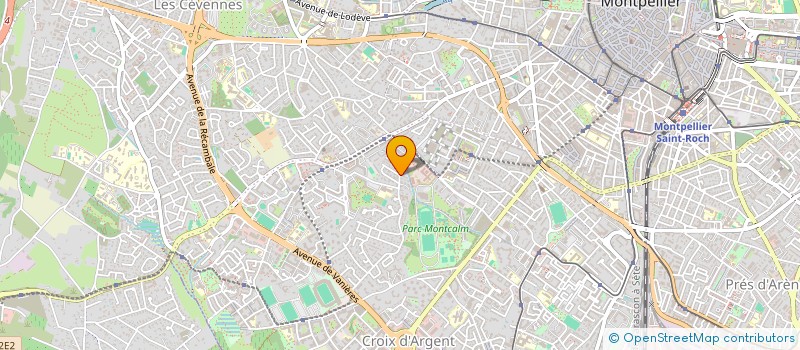 localisation de l'entreprise MADAME NASMA HAFIANI  MONTPELLIER